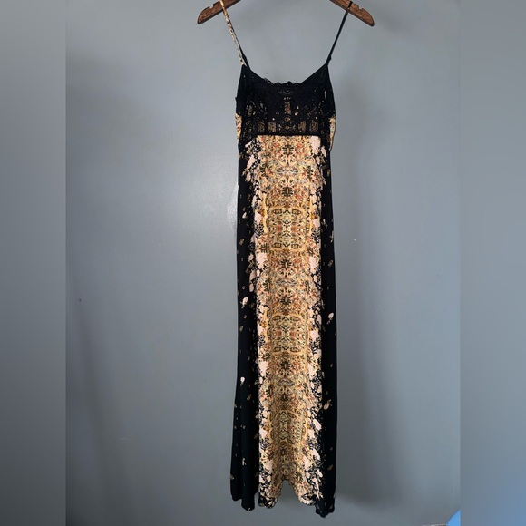 Free People Morning Song printed maxi slip dress. - Picture 7 of 10